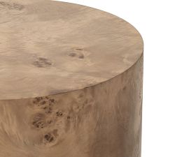 Crescent Round End Table (18")