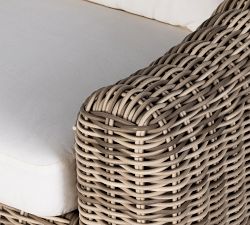 Dunemere Wicker Outdoor Lounge Chair