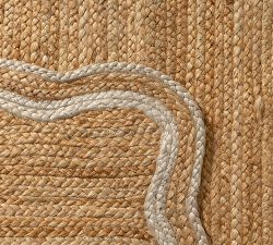 Olivya Jute Scallop Rug