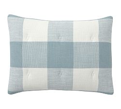 Open Box: Bryce Comforter Sham, Standard Set of 2 - Chambray