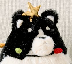 Gerald The Cat With Lights Shaped Pillow