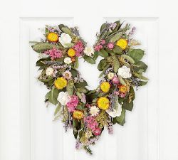 Handcrafted Charmed Heart Wreath