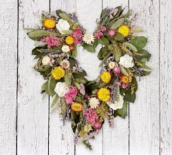 Handcrafted Charmed Heart Wreath