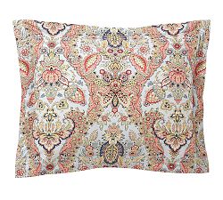 Open Box: Florentine Paisley Percale Sham, Standard, Set of 2 - Multi