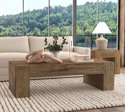 Raymond Rectangular Reclaimed Wood Coffee Table (60")