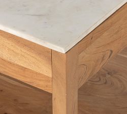 Fletcher Marble Kitchen Island