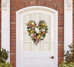 Handcrafted Charmed Heart Wreath