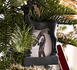 Bronze Reindeer Frame Ornament