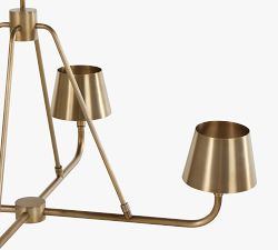 Grove Metal Chandelier (44")