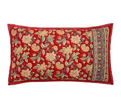 Open Box: Lucille Reversible Quilted Sham, King - Red Multi