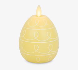Premium Flickering Flameless Easter Egg Candle
