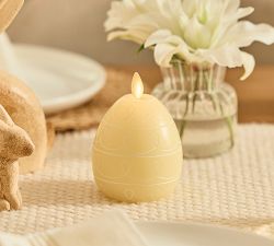 Premium Flickering Flameless Easter Egg Candle