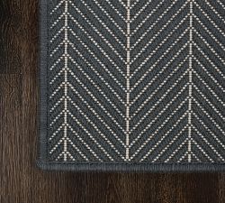 Custom Bia Chevron Wool Rug