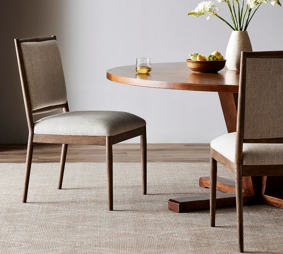Eileen Upholstered Dining Chairs - Set of 2 by Pottery Barn