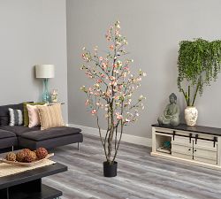 Faux Cherry Blossom Tree