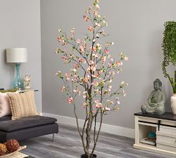 Faux Cherry Blossom Tree