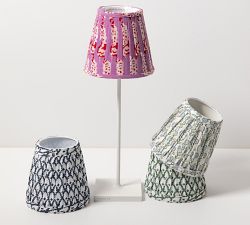 Maison Maison Portable Pleated Fabric  Lamp Shades