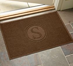 WaterHog Squares Monogram Doormat