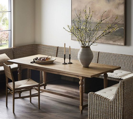 Plymouth Extendable Dining Table (88"-124.5") by Pottery Barn