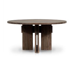Robertson Teak Round Outdoor Dining Table (96")