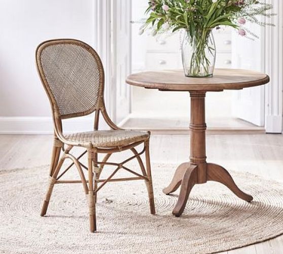 Rossini Rattan Dining Chair by Pottery Barn