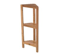 Sky Teak Corner Shelf
