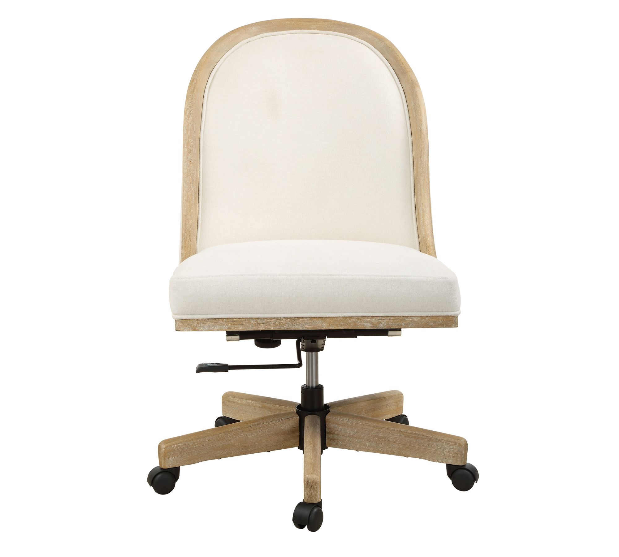 Loni Upholstered Swivel Desk Chair