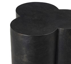 Taz Metal Outdoor Accent Table (13")