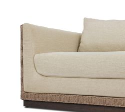 Nomi Metal Outdoor Sofa (96")