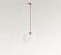 Anderson Clear Glass Dome Pendant (12"-15")