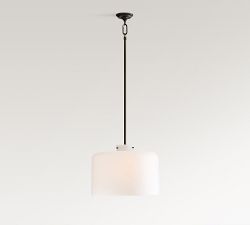 Anderson Opaline Dome Pendant (12"-15")