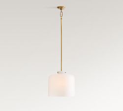 Anderson Opaline Dome Pendant (12"-15")