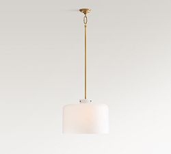 Anderson Opaline Dome Pendant (12"-15")