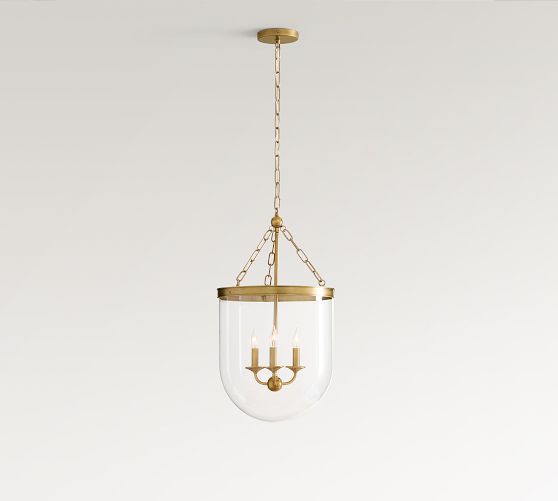 Elizabeth Glass Hundi Pendant (15") by Pottery Barn