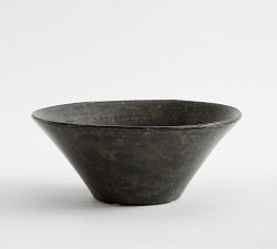 Rustic Black Decorative Bowl