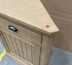 Open Box: Aubrey 28.5" Corner End Cap Base, Seadrift