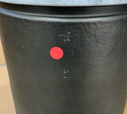 Open Box: Solana Round Marble Accent Table (12") - Bronze