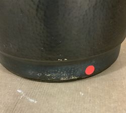 Open Box: Solana Round Marble Accent Table (12") - Bronze