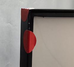 Open Box: Stowe Modern Metal Frames, 25" x 25" - Black