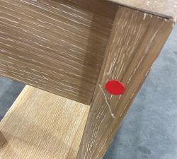 Open Box: Travertine Console Table (54") - Fog