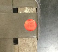 Open Box: Fenton Woven Leather Counter Stool (24") - Legacy Taupe, Seadrift 