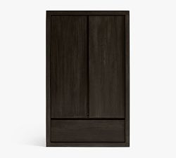 Open Box: Cayman Armoire (34") - Warm Black