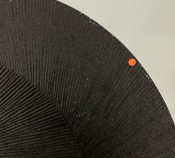 Open Box: Sadie Round Accent Table (16") - Black Nickel