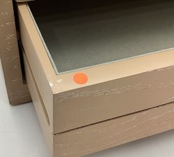 Open Box: Stella Jewelry Box, Large - Fog