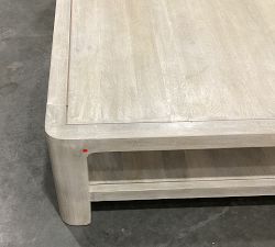 Open Box: Aptos Square Coffee Table (44") - Sandwash