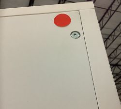 Open Box: Aubrey Corner Bookcase (21.5") - Dutch White