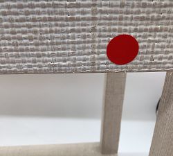 Open Box: Cape Woven Side Table (24") - White Wash