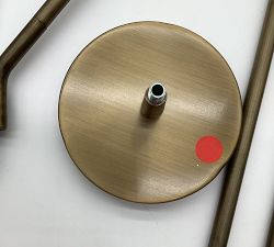 Open Box: Chamberlin Metal Linear Chandelier (48") - Tumbled Brass