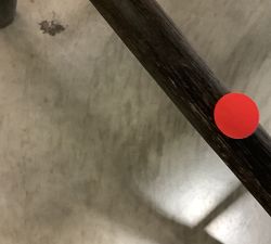 Open Box: Cline Swivel Counter Stool (24") - Charcoal