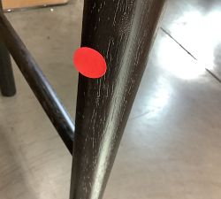 Open Box: Cline Swivel Counter Stool (24") - Charcoal